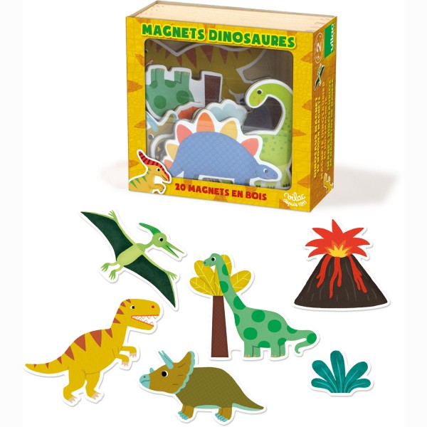 Magnets dinosaure 20 pièces - Vilac-8025