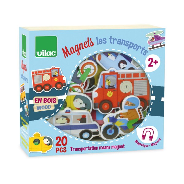 Magnets Les transports - Vilac-8028