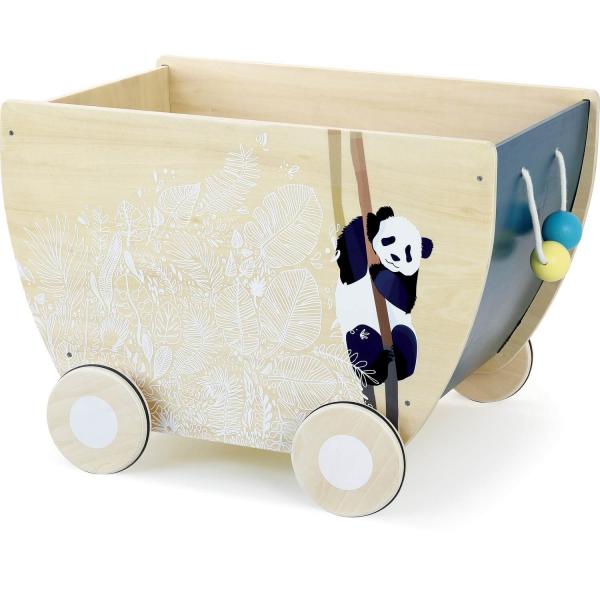 Chariot à jouets en bois : Sous la canopée - Vilac-1201