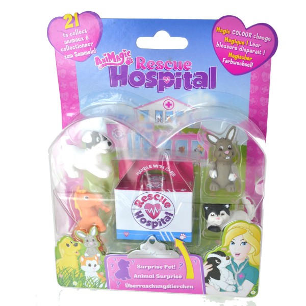 Figurines Animagic Rescue Hospital : Animaux magiques - Vivid-60135.4300