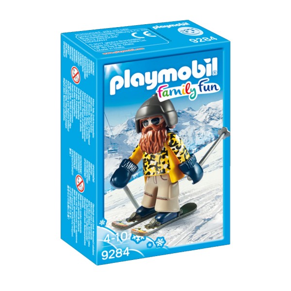Playmobil 9284 Family Fun : Skieur avec snowblades - Playmobil-9284