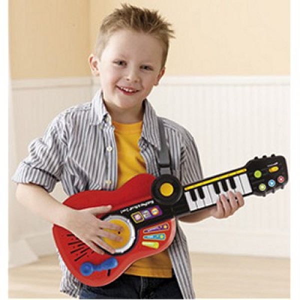 Guitare 3 en 1 Kidi Pop et Rock : Guitare, piano, batterie - Vtech-109605