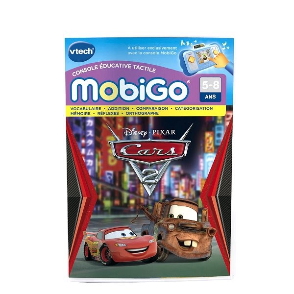 Jeu pour console de jeux Mobigo : Cars 2 - Vtech-251905