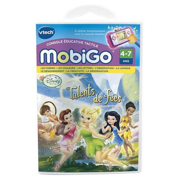 Jeu pour console de jeux Mobigo : Fée Clochette - Vtech-250905