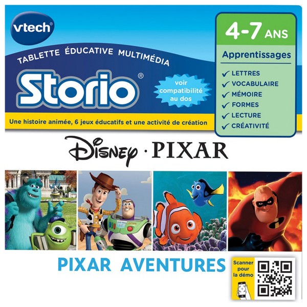 Storio avec Héros Pixar - Vtech-233505