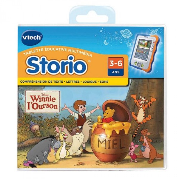 Jeu pour console de jeux Storio : Winnie l'ourson - Vtech-282005
