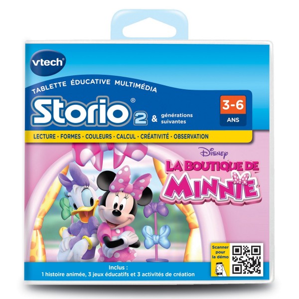 Jeu pour console de jeux Storio 2 : La boutique de Minnie - Vtech-231705