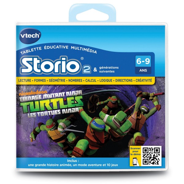 Jeu pour console de jeux Storio 2 : Les tortues ninja - Vtech-231305