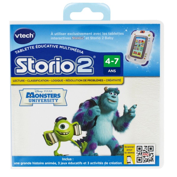 Jeu pour console de jeux Storio 2 : Monstres Academy - Vtech-231905