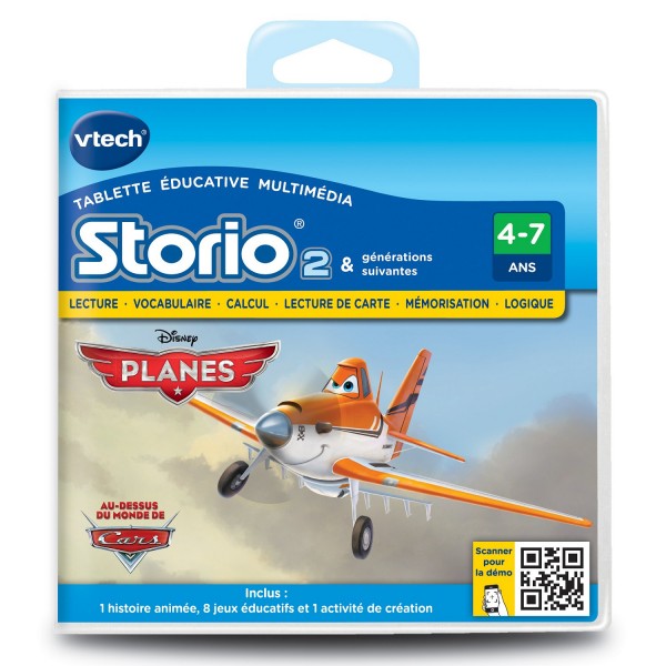 Jeu pour console de jeux Storio 2 : Planes - Vtech-231805