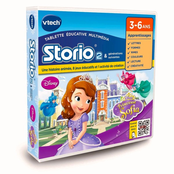 Jeu pour console de jeux Storio 2 : Princesse Sofia - Vtech-232005