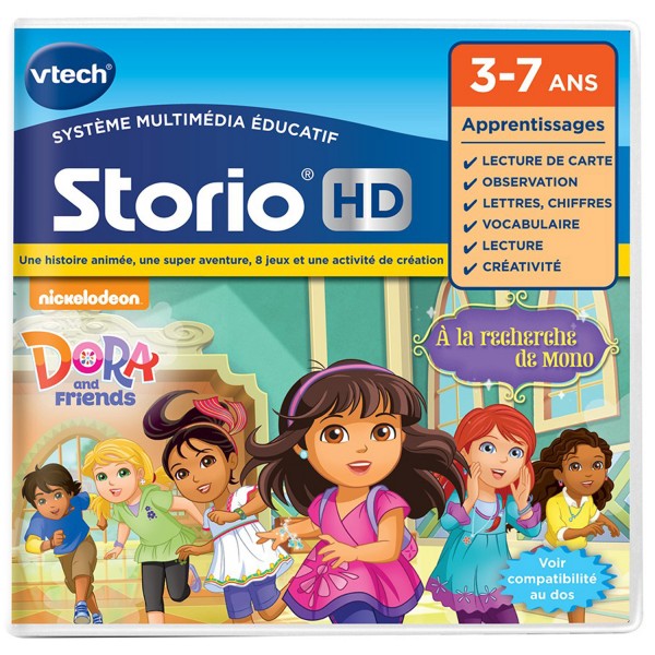 Jeu pour console de jeux Storio HD : Dora et ses amis - Vtech-272905