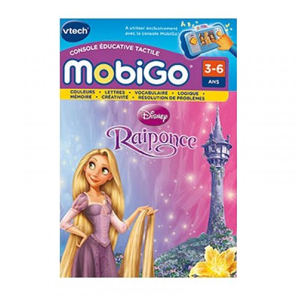 Jeu pour console Mobigo : Princesses Disney : Raiponce - Vtech-251705