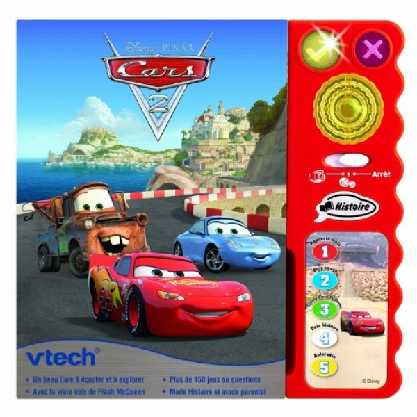 Livre interactif Magi Livre : Cars 2 - Vtech-058005