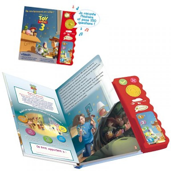 Livre intéractif Magi Livre : Toy Story 3 - Vtech-62965