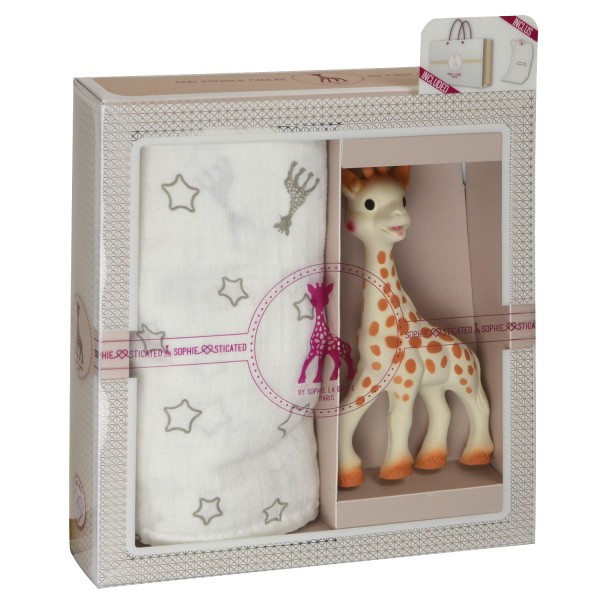 Coffret de naissance Sophie la Girafe : Sophisticated modèle moyen version 2 - Vulli-000004