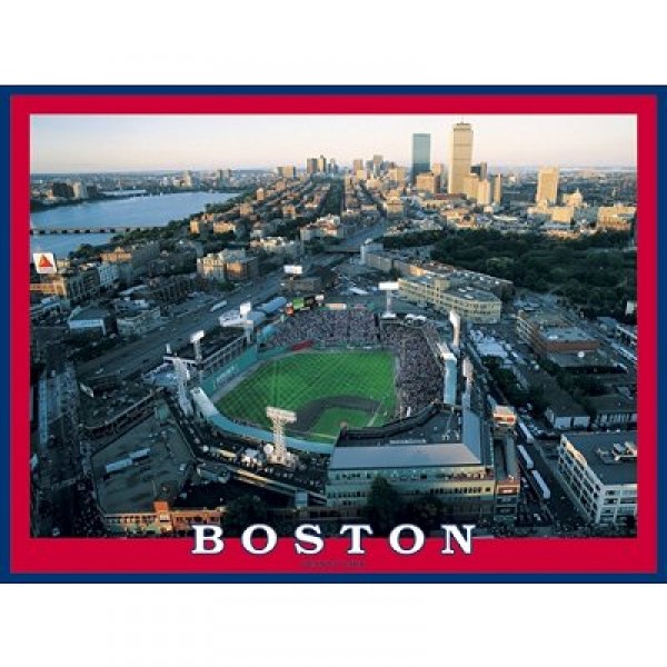 Puzzle 550 pièces - Stade de baseball Fenway Park, Boston, USA - White-643