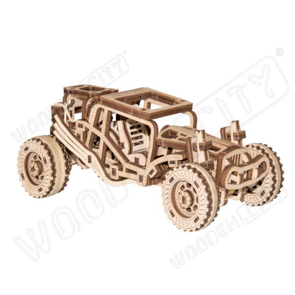 Maquette en bois : Buggy - Woodencity-WR336