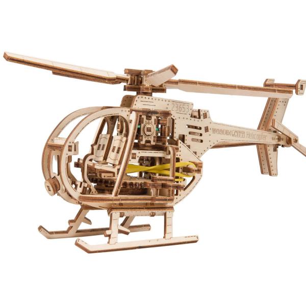 Maquette en bois : Helicoptère - Woodencity-WR344