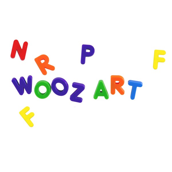 Blister lettres magnétiques (35 pièces) - Woozart-WOZM280-290-Lettre