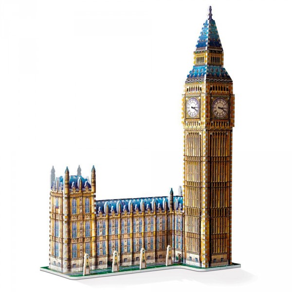 Puzzle 3D 890 pièces : Big Ben - Wrebbit-W3D-2002