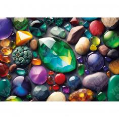 1000 piece puzzle : Gemstones