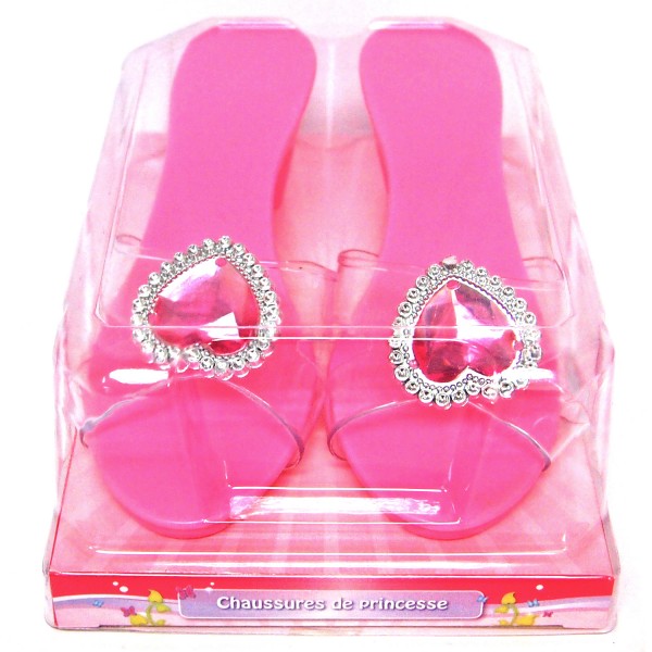 Chaussures de princesse : Coeur rose - Yoopy-YPY21131-2