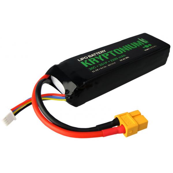 LiPo 3s 11,1V 2200mAh 30C KRYPTONIUM o XT60 - YUK-801314