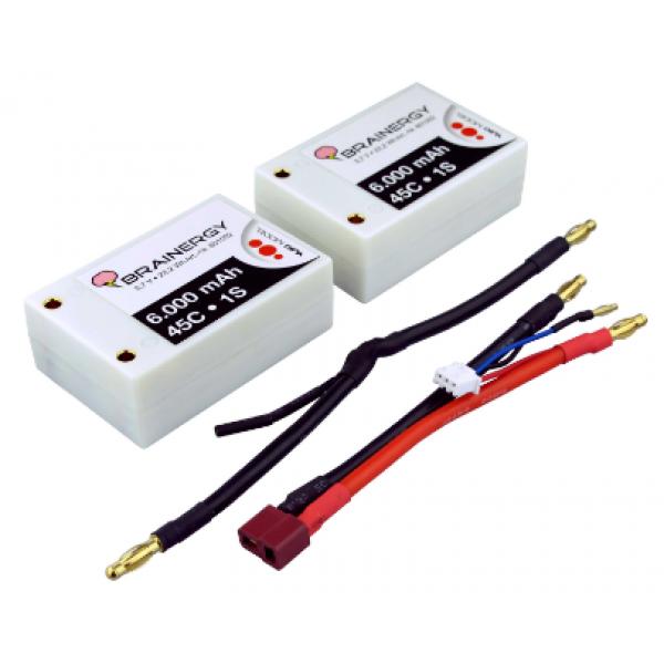 Lipo 1S 6000mah 45C - 801002