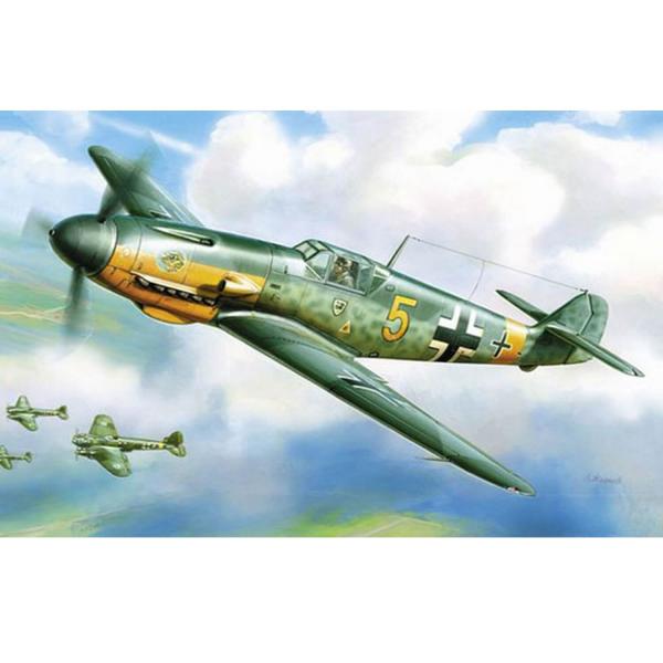 Maquette avion : Messerschmitt Bf109F-2 - Zvezda-Z6116