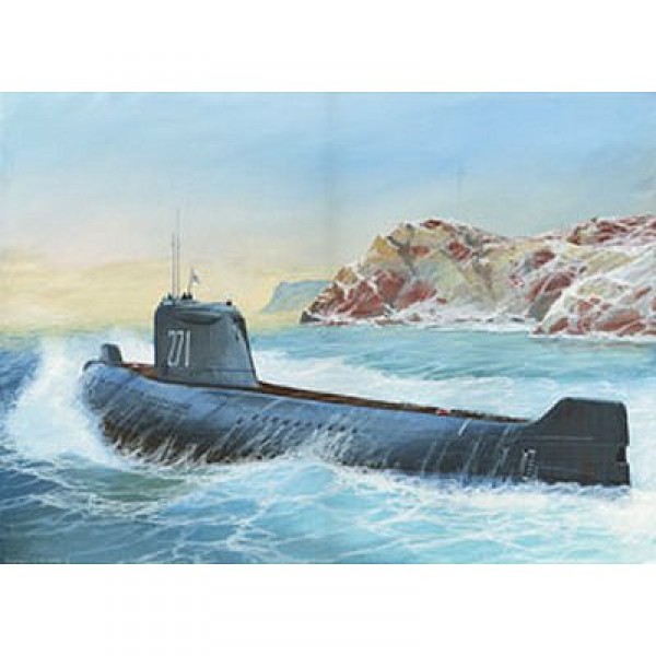 Sous-marin Koursk K.19 Zvezda 1/350 - Zvezda-9025