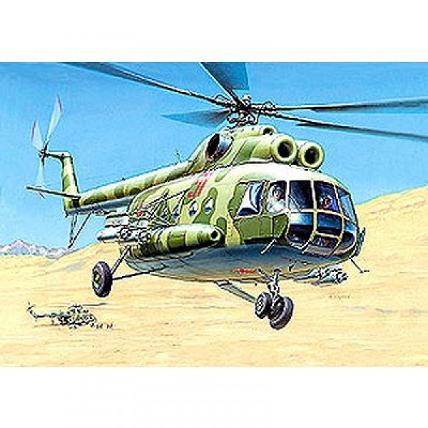 Maquette hélicoptère multi-effet 8T - Zvezda-7230
