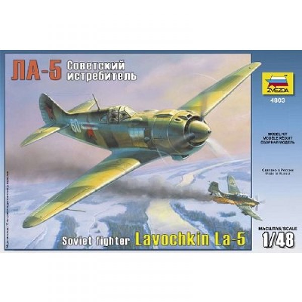 Maquette avion : Lavochkin La-5 - Zvezda-4803