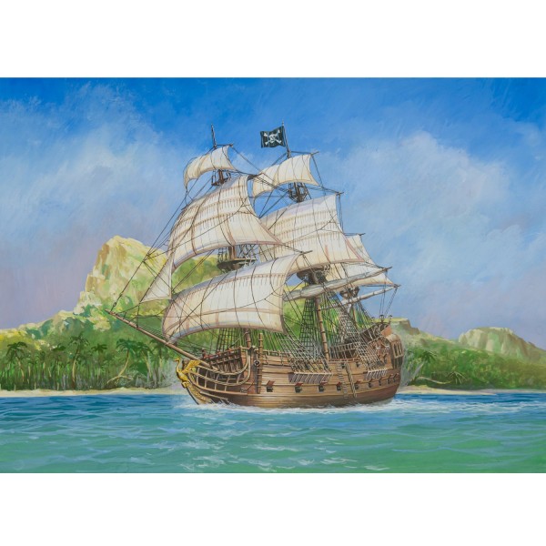 Maquette bateau pirate : Black Swan - Zvezda-6514