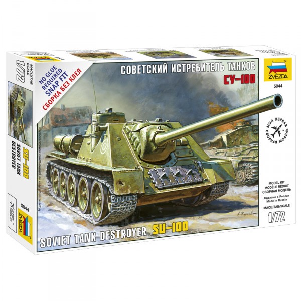 Maquette Canon Automoteur SU-100 - Zvezda-5044