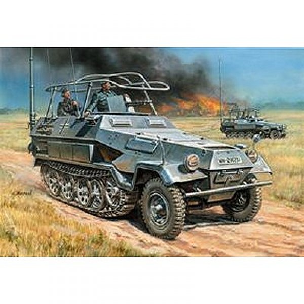 Maquette Half-track : Sd.Kfz.251/3 Ausf.B  - Zvezda-3604