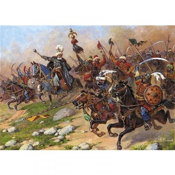 Figurines Cavalerie Turque XVI-XVIIème siècle - Zvezda-8054