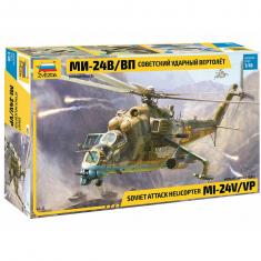 Maquette hélicoptère : Mil Mi-24V/VP