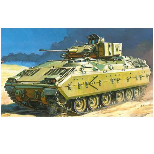 Maquette véhicule militaire : M2 Bradley - Zvezda-Z7406