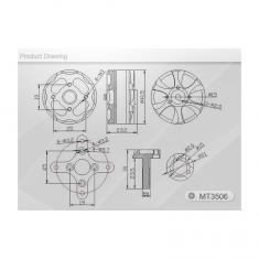 Brushless Motor MT3506-25 - 650KV