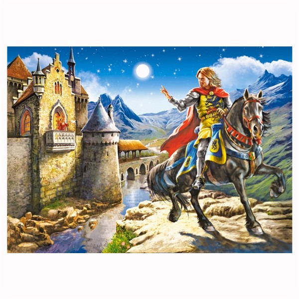 Puzzle 120 pièces : Le chevalier - Castorland-12992