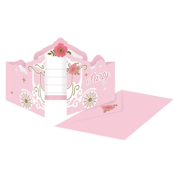 Invitaciones y Sobres de Papel - Princesa por un Día - 9906321