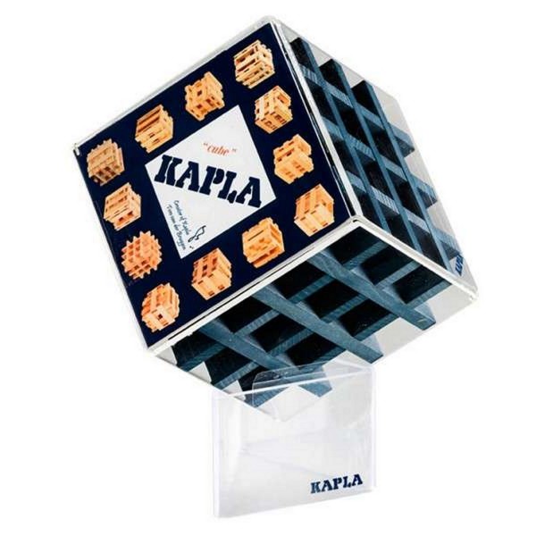 Kapla Cube 30 planchettes : Bleu foncé - Kapla-CUBF