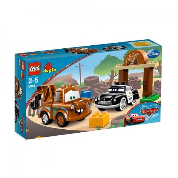 Lego 5814 - Duplo - Cars : Martin et le Shérif - Lego-5814