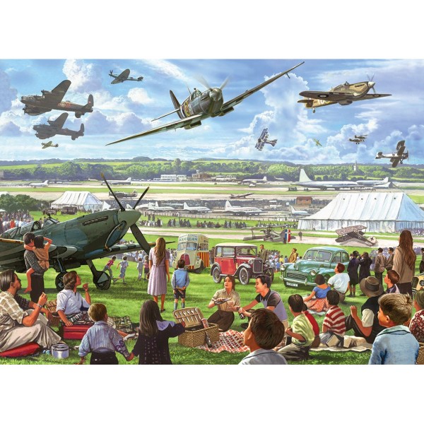 Puzzle 500 pièces XXL : Airshow - Gibsons-G3510