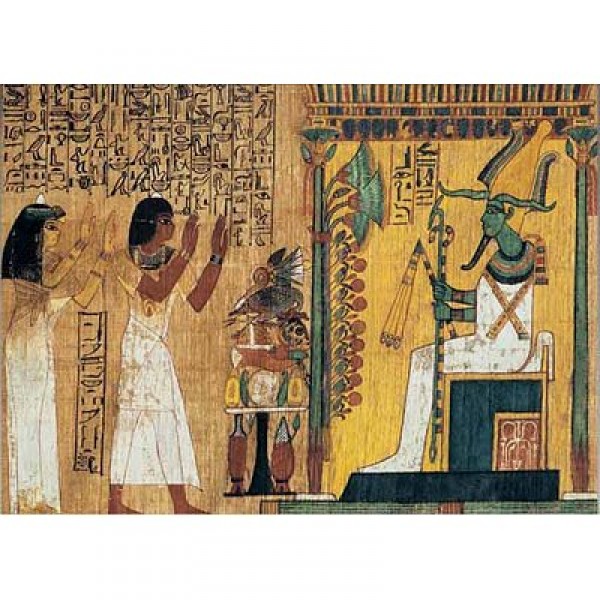 Puzzle 1500 pièces - Art égyptien : Le livre de la mort - Ricordi-26003