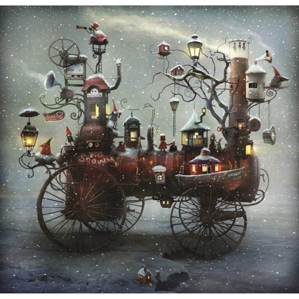 Puzzle 1023 pièces : Big Snowy - Alexander Jansson - Edition Spéciale - Magnolia-4602