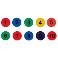 Números de piso, juego de 10