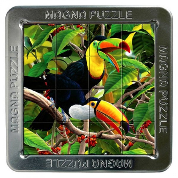Puzzle 3D 16 pièces : Magna Puzzle : Toucans - Gigamic-CWM2-CWMTO-21218