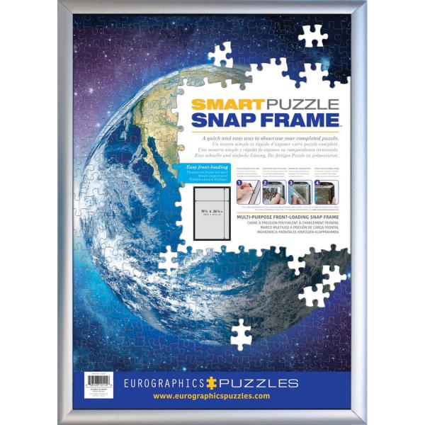 Marco de Puzzle de aluminio plateado - EuroG-8955-0115